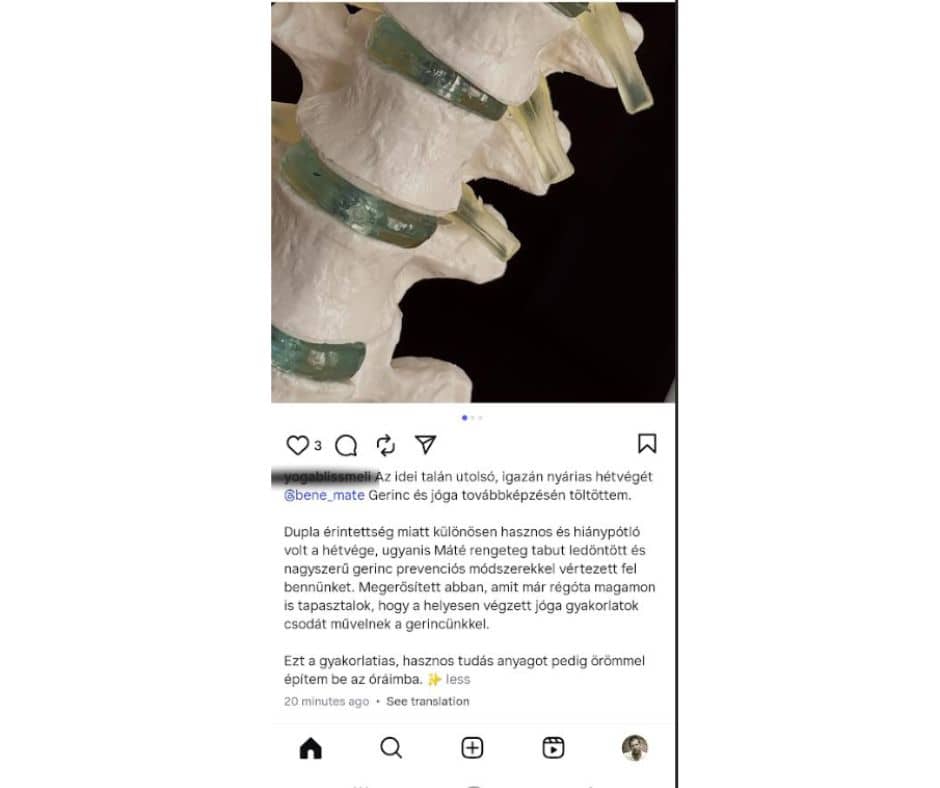 Gerinc és Jóga – alapozó workshop jógaoktatóknak 5