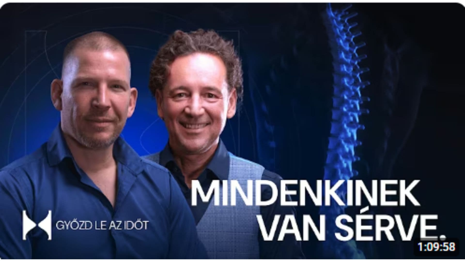Győzd le az időt podcast - Bene Máté gerincterápia 4